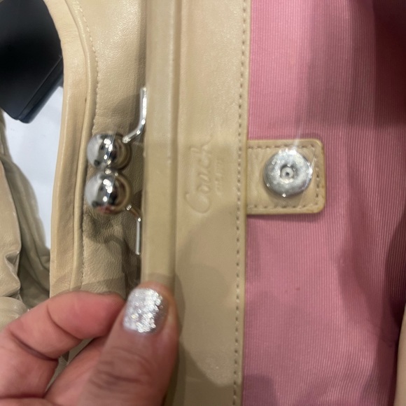 Leather Coach Handbag - Picture 11 of 13